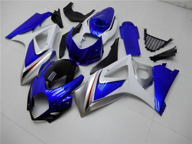 Blau Weiß Suzuki GSXR 1000 K7 07-08 Verkleidung