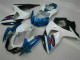 Blau Weiß Suzuki GSXR 1000 K9 09-16 Motorrad Verkleidungen