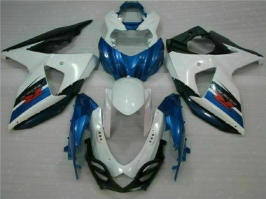 Blau Weiß Suzuki GSXR 1000 K9 09-16 Motorrad Verkleidungen