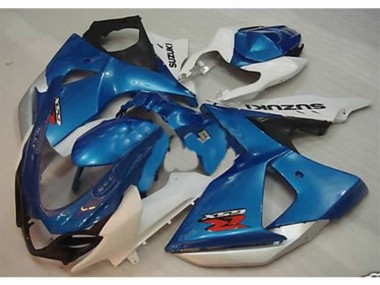 Blau Weiß Suzuki GSXR 1000 K9 09-16 Motorrad Vollverkleidung