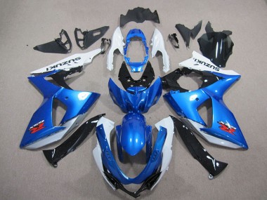 Blau Weiß Suzuki GSXR 1000 K9 09-16 Verkleidung