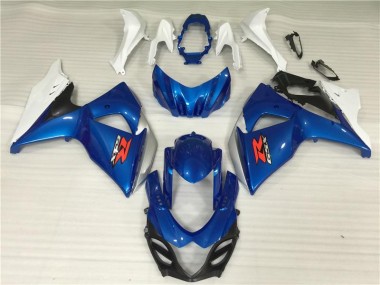 Blau Weiß Suzuki GSXR 1000 K9 09-16 Verkleidung & Plastik