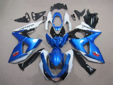 Blau Weiß Suzuki GSXR 1000 K9 09-16 Verkleidungen Komplett Sets