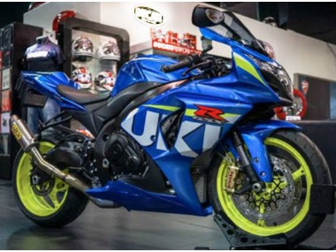 Blau Weiß Suzuki GSXR 1000 K9 09-16 Verkleidungen
