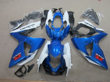 Blau Weiß Suzuki GSXR 1000 K9 09-16 VollVerkleidungen & Plastik