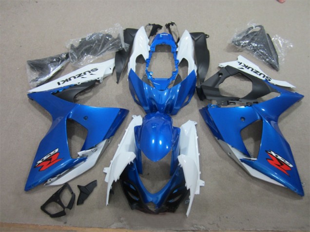 Blau Weiß Suzuki GSXR 1000 K9 09-16 VollVerkleidungen & Plastik