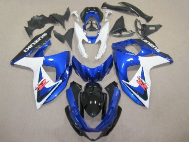 Blau Weiß Suzuki GSXR 1000 K9 09-16 Vollverkleidung