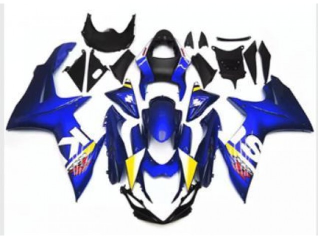 Blau Weiß Suzuki GSXR 600 / 750 K11 11-24 Verkleidungen & Plastik