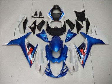 Blau Weiß Suzuki GSXR 600 / 750 K11 11-24 Vollverkleidung