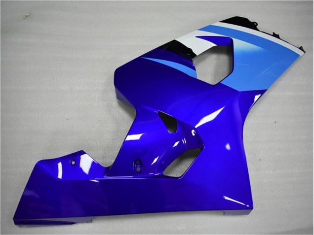 Blau Weiß Suzuki GSXR 600 / 750 K4 04-05 Verkleidung Blau Weiß Suzuki GSXR 600 / 750 K4 04-05 Verkleidung