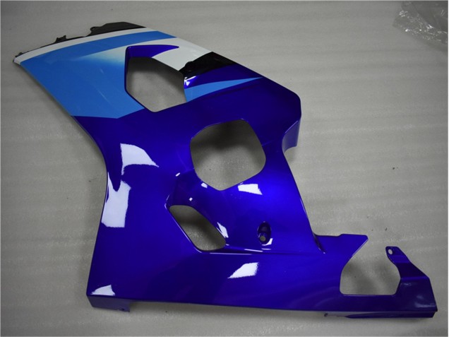 Blau Weiß Suzuki GSXR 600 / 750 K4 04-05 Verkleidung Blau Weiß Suzuki GSXR 600 / 750 K4 04-05 Verkleidung