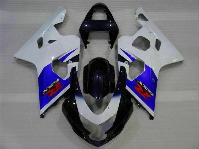 Blau Weiß Suzuki GSXR 600 / 750 K4 04-05 Vollverkleidung