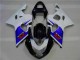 Blau Weiß Suzuki GSXR 600 / 750 K4 04-05 Vollverkleidung