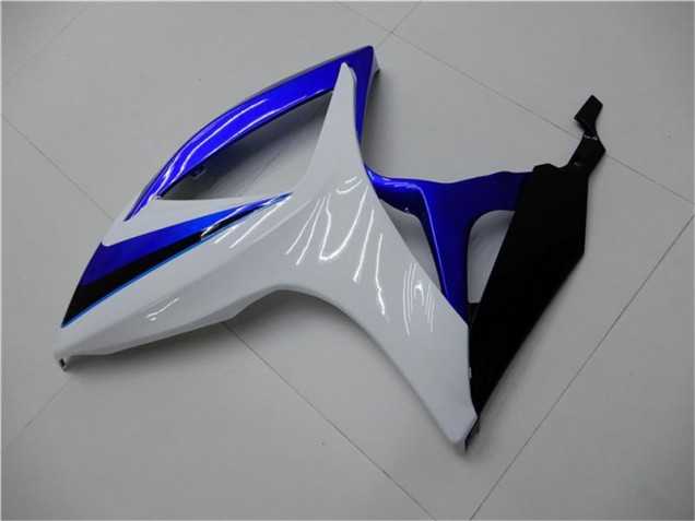 Blau Weiß Suzuki GSXR 600 / 750 K6 06-07 Verkleidungen Komplett Sets