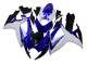 Blau Weiß Suzuki GSXR 600 / 750 K6 06-07 Verkleidungen Komplett Sets