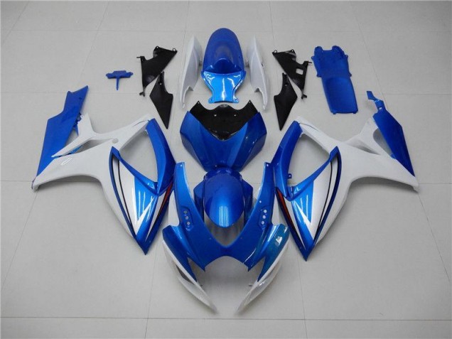 Blau Weiß Suzuki GSXR 600 / 750 K6 06-07 Verkleidungen Blau Weiß Suzuki GSXR 600 / 750 K6 06-07 Verkleidungen