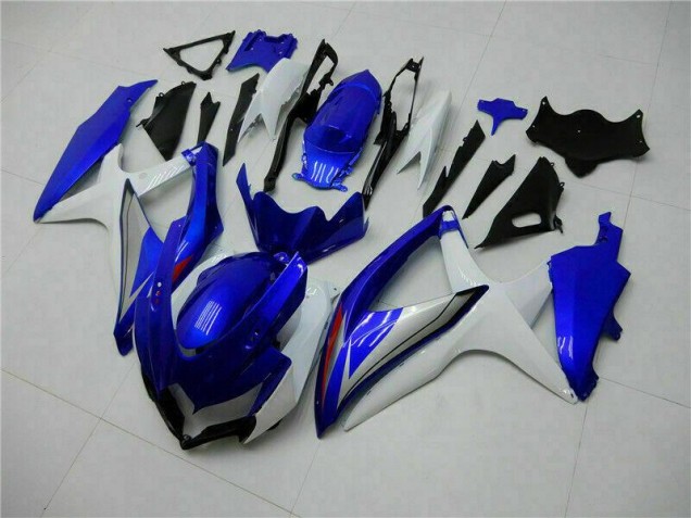 Blau Weiß Suzuki GSXR 600 / 750 K8 08-10 Verkleidungen