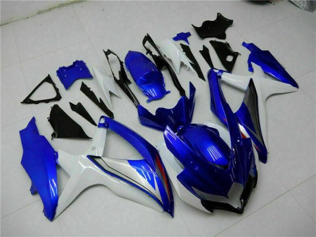 Blau Weiß Suzuki GSXR 600 / 750 K8 08-10 Verkleidungen
