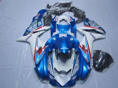 Blau Weiß Suzuki GSXR 600 K11 11-24 Verkleidungen