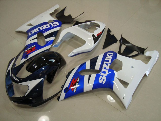 Blau Weiß Suzuki GSXR 750 K1 K2 K3 01-03 Verkleidung
