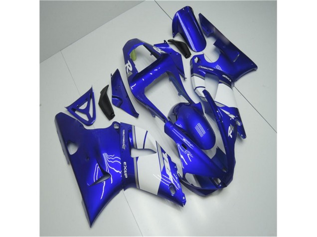 Blau Weiß Yamaha R1 00-01 Verkleidung Blau Weiß Yamaha R1 00-01 Verkleidung