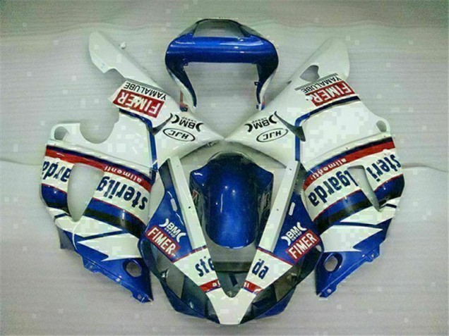 Blau Weiß Yamaha R1 00-01 Vollverkleidung Blau Weiß Yamaha R1 00-01 Vollverkleidung