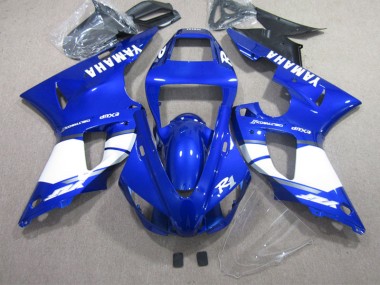 Blau Weiß Yamaha R1 02-03 Verkleidung