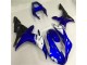 Blau Weiß Yamaha R1 02-03 Vollverkleidung