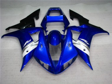 Blau Weiß Yamaha R1 02-03 Vollverkleidung