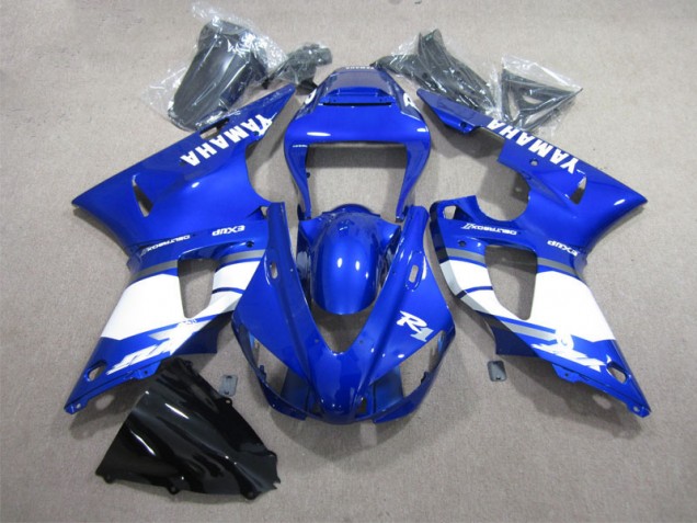 Blau Weiß Yamaha R1 09-11 Verkleidung Blau Weiß Yamaha R1 09-11 Verkleidung