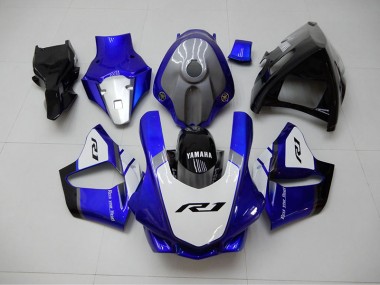 Blau Weiß Yamaha R1 15-19 Verkleidungen