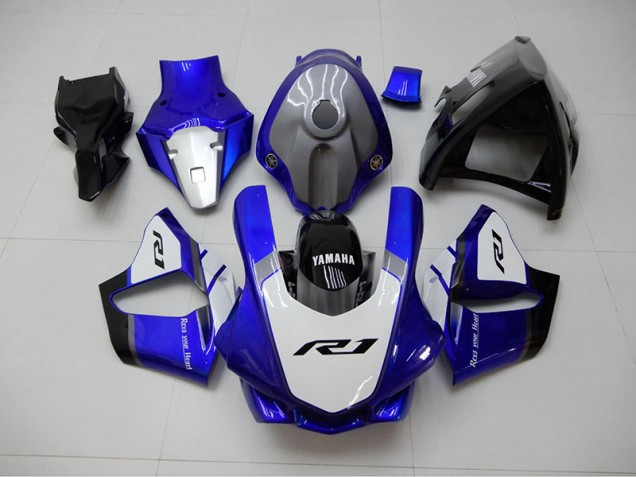 Blau Weiß Yamaha R1 15-19 Verkleidungen