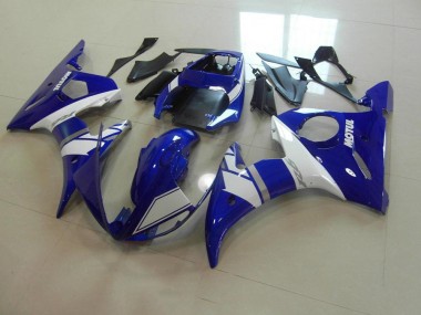 Blau Weiß Yamaha R6 03-05 Verkleidungen