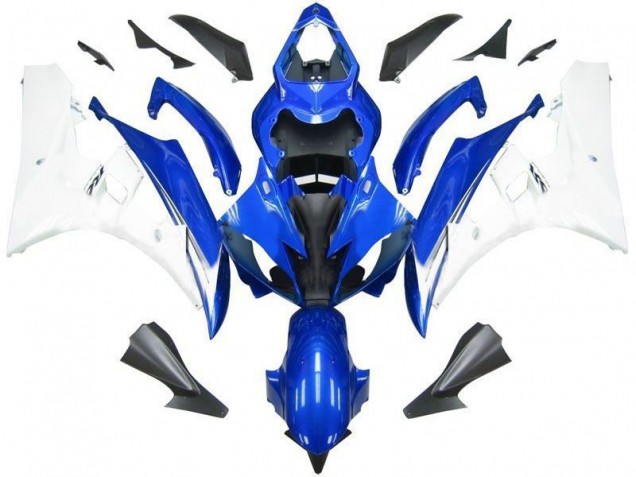 Blau Weiß Yamaha R6 06-07 Vollverkleidung Blau Weiß Yamaha R6 06-07 Vollverkleidung