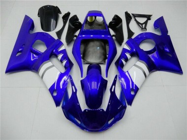 Blau Weiß Yamaha R6 98-02 Verkleidung