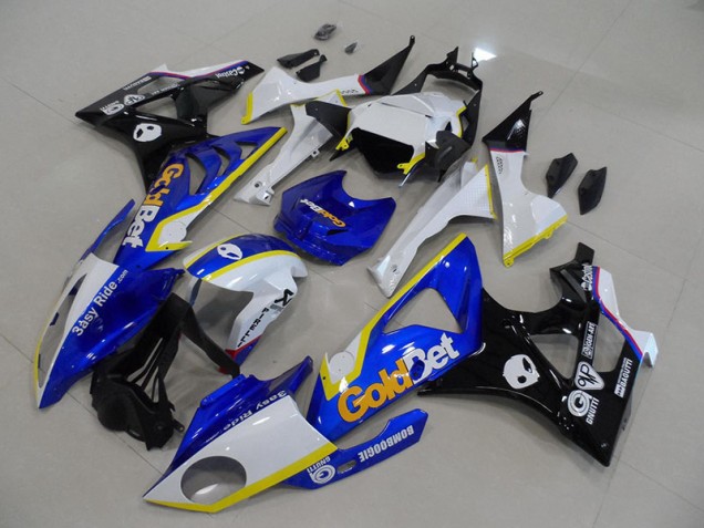 Blau Weiße GoldBet BMW S1000RR 09-14 Verkleidungen