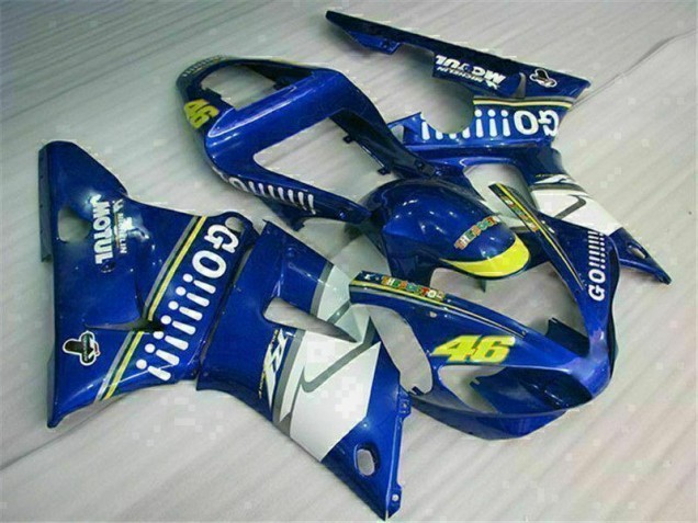 Blau Yamaha R1 00-01 VollVerkleidungen & Plastik