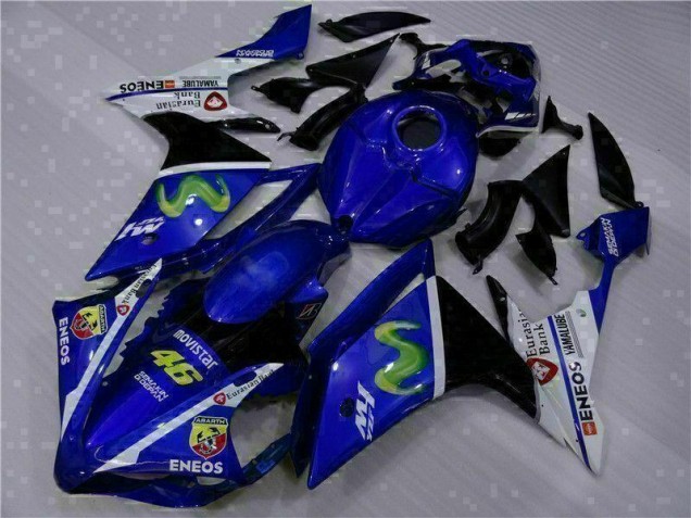 Blau Yamaha R1 07-08 Verkleidungen Komplett Sets
