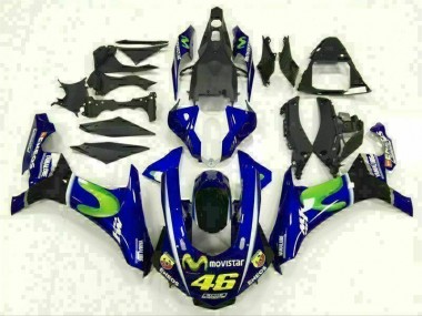 Blau Yamaha R1 15-19 Verkleidungen