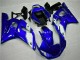 Blau Yamaha R6 98-02 Verkleidung