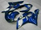Blau Yamaha R6 98-02 Verkleidungen