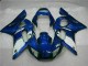 Blau Yamaha R6 98-02 Verkleidungen