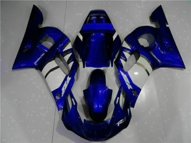 Blau Yamaha R6 98-02 Vollverkleidung