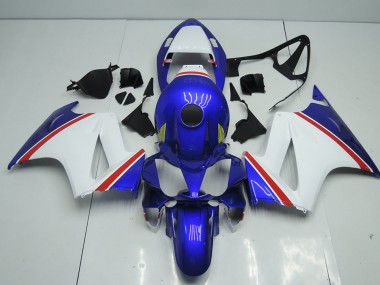 Blau und Weiß Honda VFR 800 02-13 Verkleidungen
