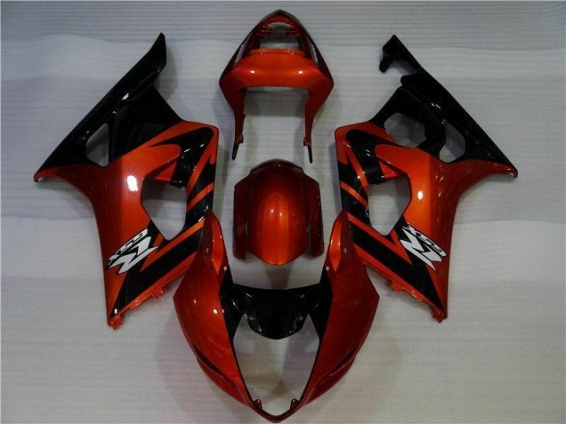 Braun Schwarz Suzuki GSXR 1000 K3 03-04 Verkleidung Braun Schwarz Suzuki GSXR 1000 K3 03-04 Verkleidung
