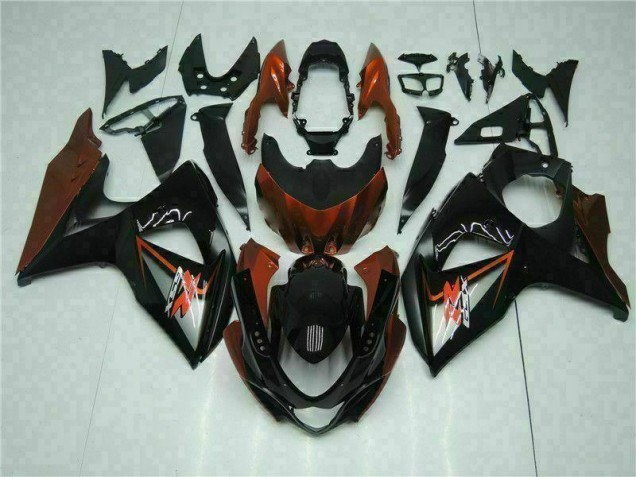 Braun Schwarz Suzuki GSXR 1000 K9 09-16 Verkleidungen