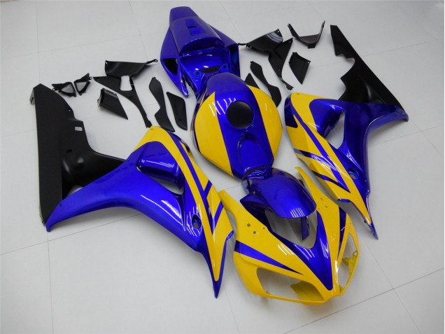 Gelb Blau Honda CBR 1000 RR 06-07 Verkleidungen
