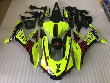 Gelb Dragon Aufkleber Yamaha R1 15-19 Verkleidungen