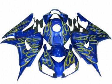 Gelb Flamme Blau Honda CBR 1000 RR 06-07 Verkleidungen