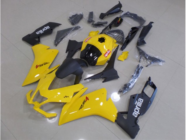 Gelb Schwarz Aprilia RS4 50 125 11-18 Verkleidungen Gelb Schwarz Aprilia RS4 50 125 11-18 Verkleidungen